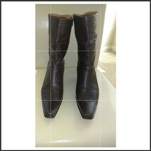 Fabulous authentic Emilio Pucci Croc boots